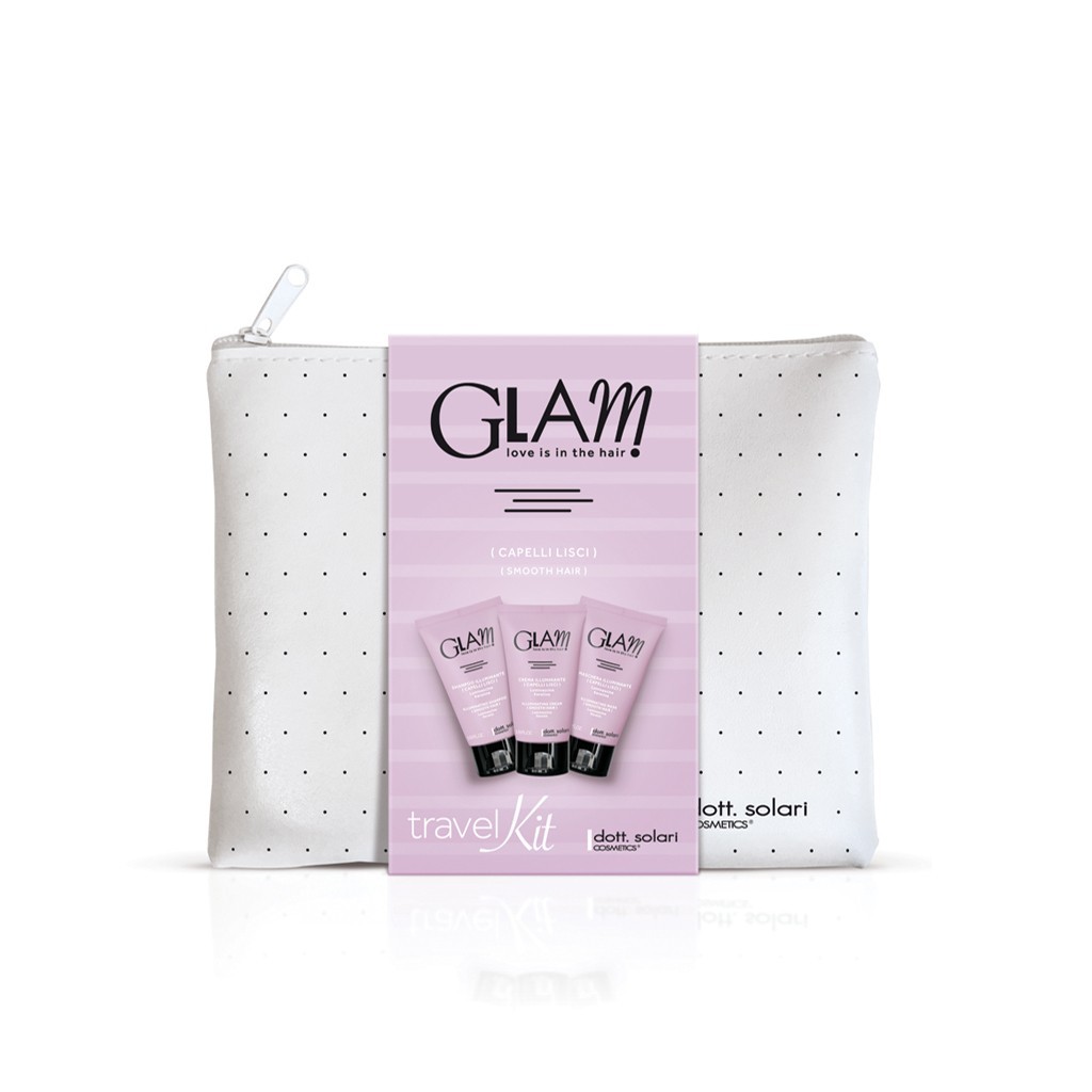 Kit neceser Viaje pelo liso Dott. Solari