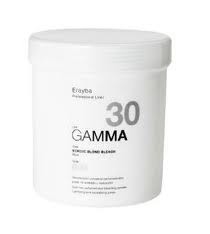 Decoloración compacta perfumada azul, poder de aclara asta 8 tonos y matización. G30 Decoloracion Nordic Blond 500 g. Erayba