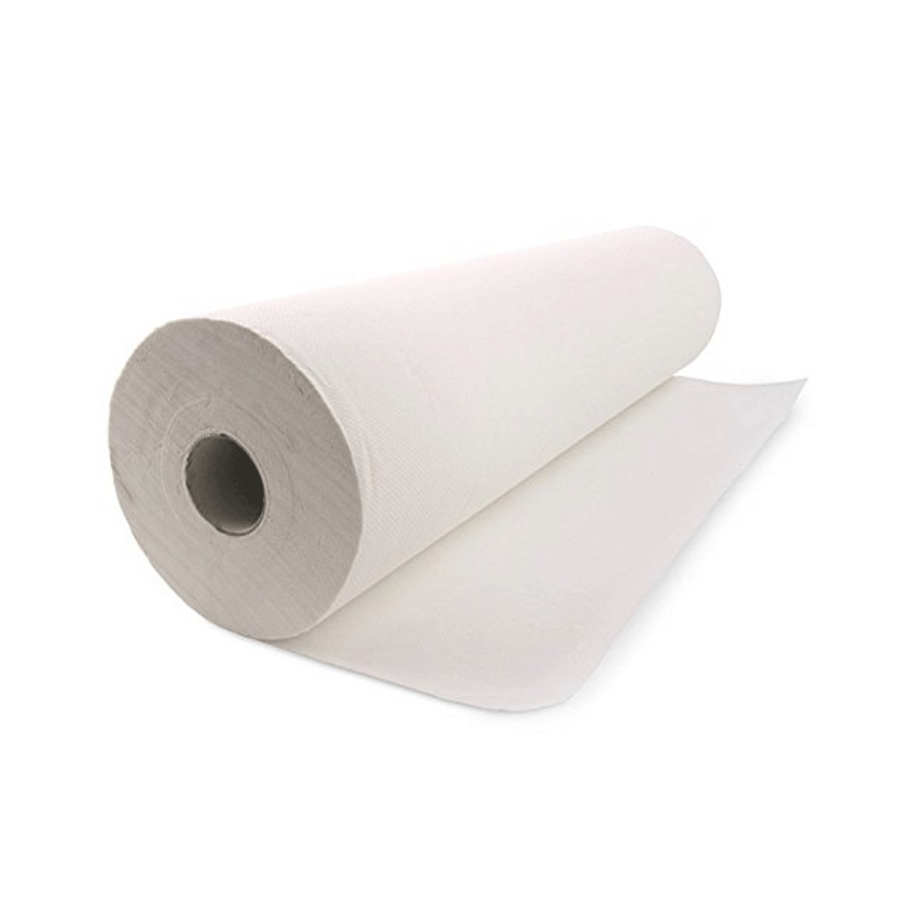 Rollo Papel Camilla Blanco. 0.75 x 100 m. Caja de 6 rollos