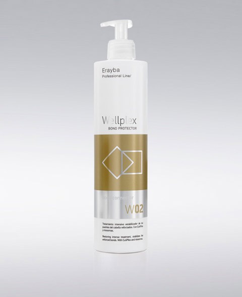Tratamiento intensivo estabilizador del cabello W02 Bond Connector 500 ml. Erayba