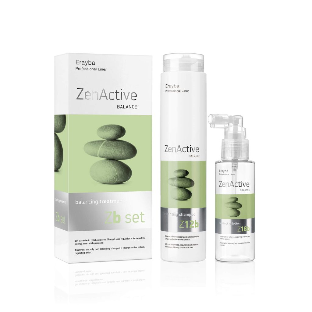 Tratamiento Set sebo-regulador para cabellos grasos ZB Set Balance Oil Hair Erayba