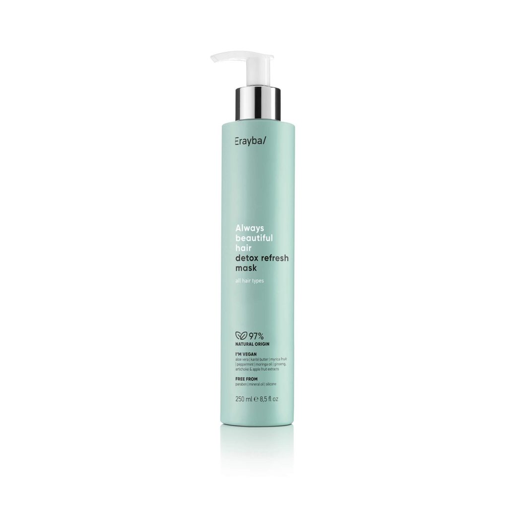 Mascarilla vegana Efecto refrescante y acción anti polución. Acondiciona e hidrata. Abh/ detox refresh mask Erayba