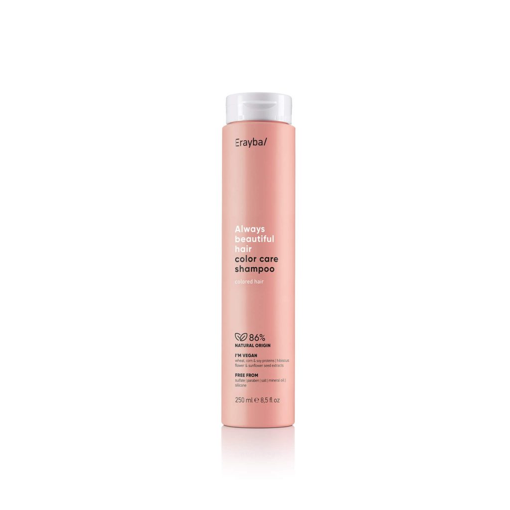 Champú protector de color, vegano y rico en ingredientes naturales Abh/ color care shampoo Erayba