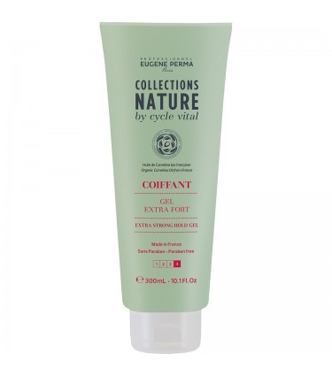 Gel Gomina Extra Fuerte Vegano Orgánico Nature sin parabenos 300 ml. Eugeneperma