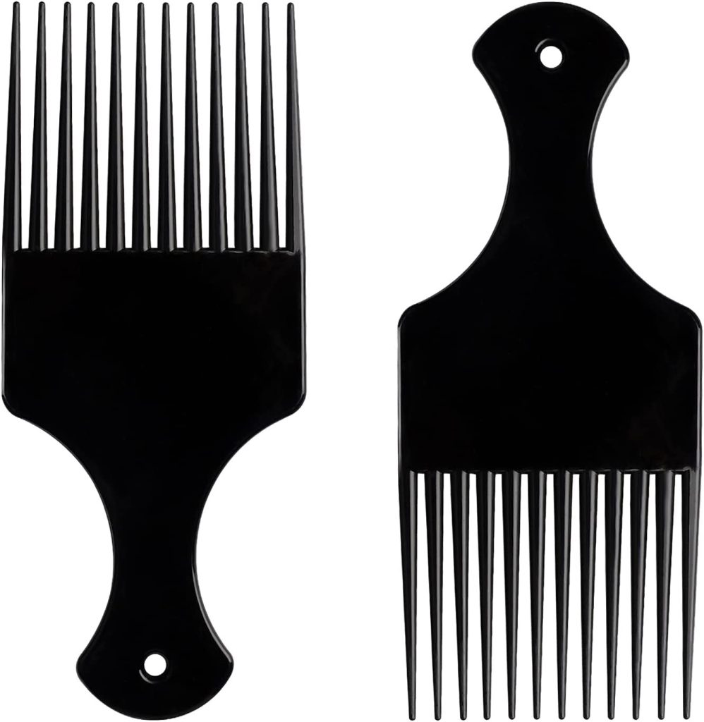 Peine Afro peinados con volumen