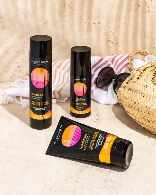 Eugene-Perma Bruma Protectora Solar 150 ml Essentiel Keratin Sun para Cabello Hidratado y Protegido