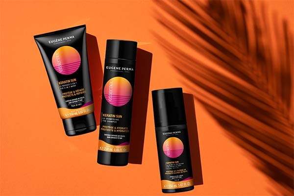 Eugene-Perma Bruma Protectora Solar 150 ml Essentiel Keratin Sun para Cabello Hidratado y Protegido