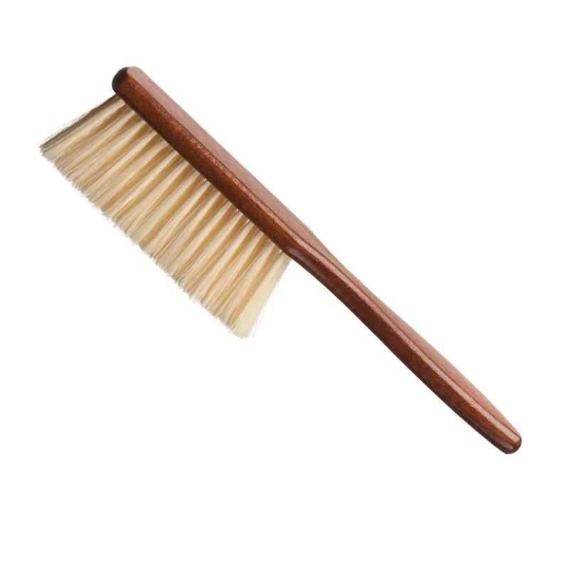 Cepillo Barbero quitapelos tradicional mango madera