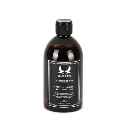 Champú y Acondicionador Black Crows For Men 500 ml.