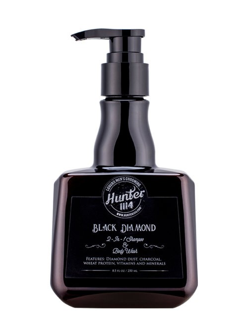 Champú y gel de baño 2 en 1 Black Diamond 250 ml. Hunter 1114