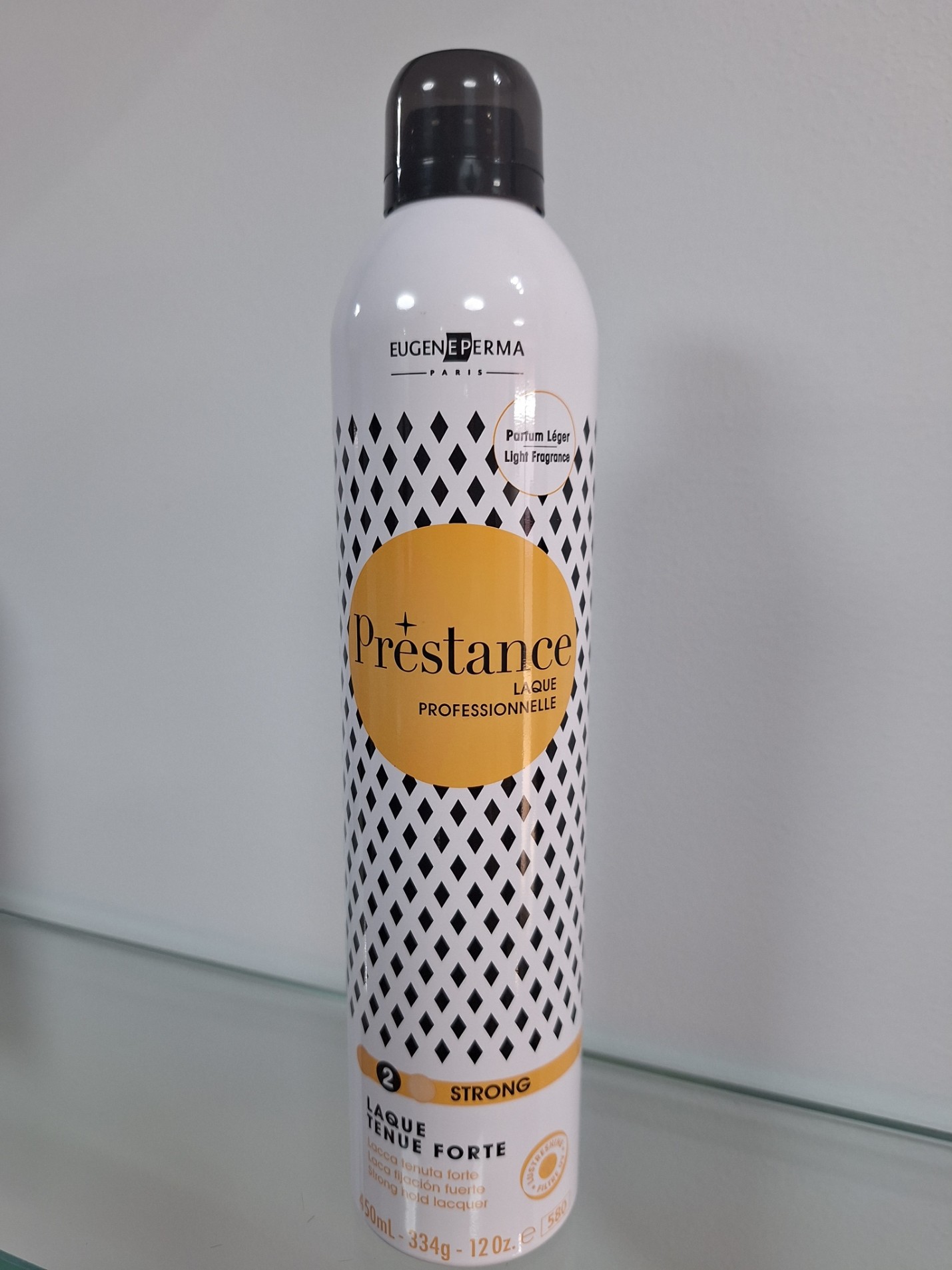 Spray Laca fijacion fuerte prestance 450 ml. Eugeneperma