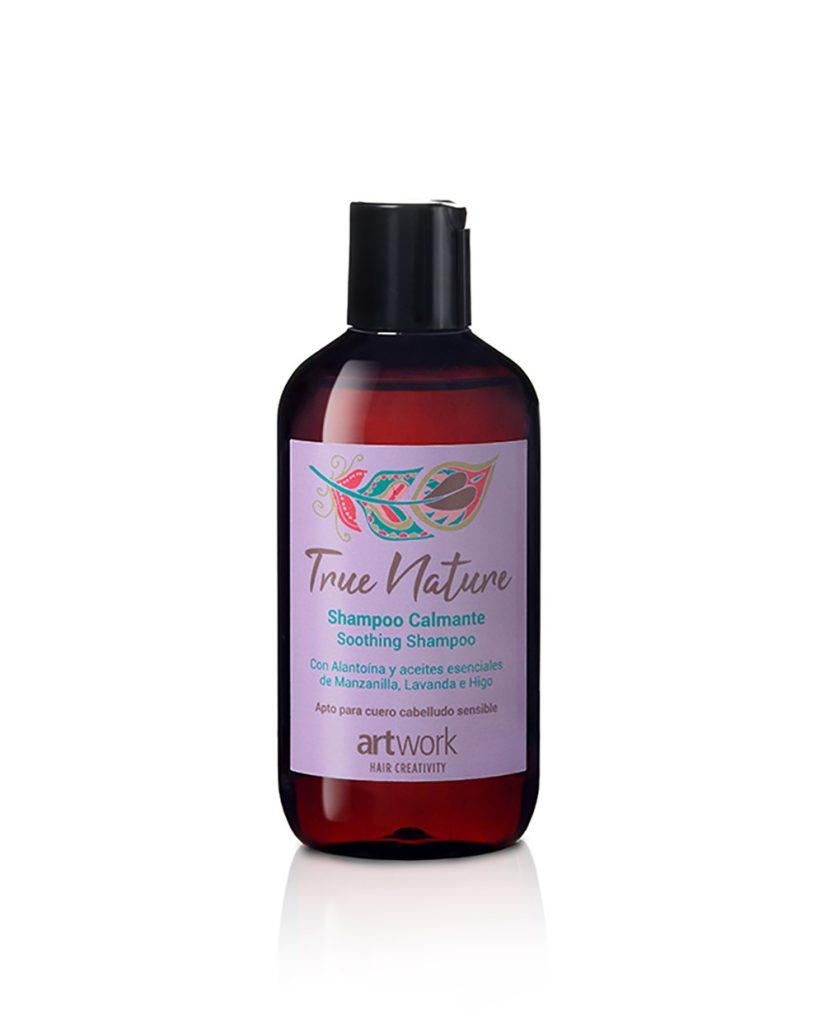 Artwork Champu Calmante cuero cabelludo True Nature 250 ml. Para picores y rojeces