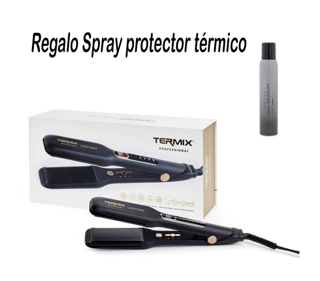 Plancha de pelo Termix Professional Unlimited + Regalo Protector termico Termix