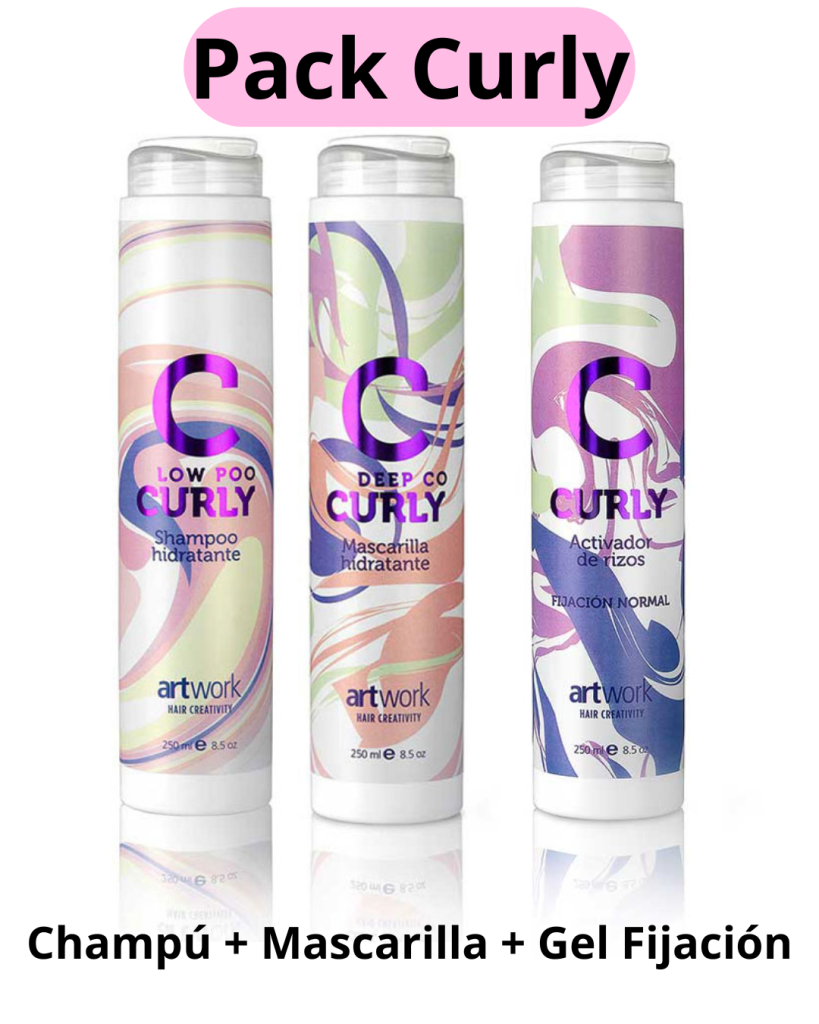 Pack Curly Rizos 3 productos Artwork