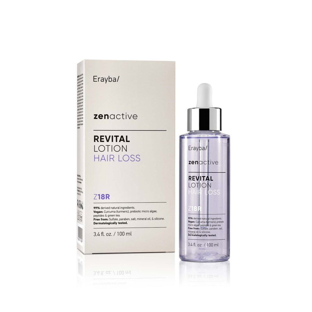 Loción anticaida Z18R Revital Lotion - hair loss Erayba