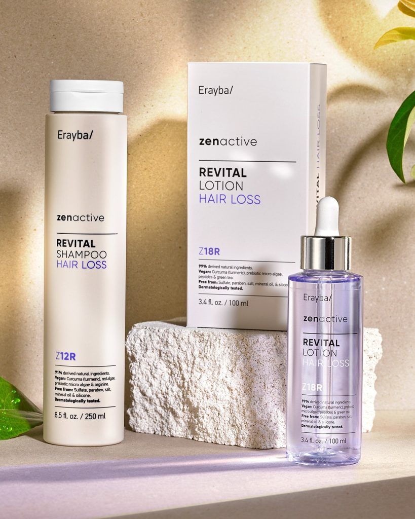 Pack Anticaida Zenactive Champú + Loción Erayba