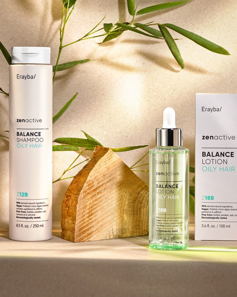 Pack tratamiento para cabello graso Zenactive Erayba