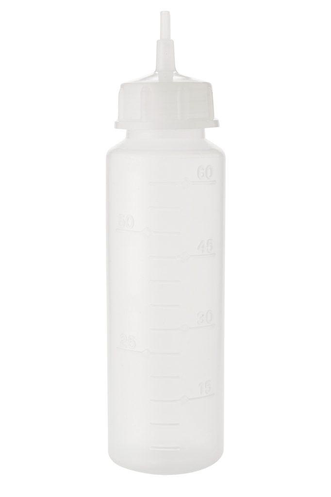 Botella plastico Medidor pequeño 60 ml.