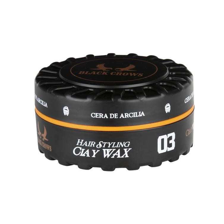Cera peinado Clay Wax Arcilla 150 ml. Black Crows