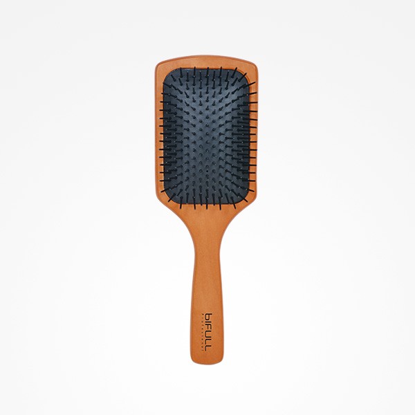Cepillo raqueta madera grande extra densidad puas PB