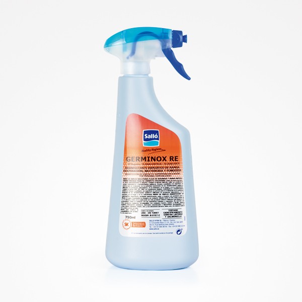 Spray desinfectante bactericida y fungicida Germinox RE 750 ml. Distribuciones Riquelme