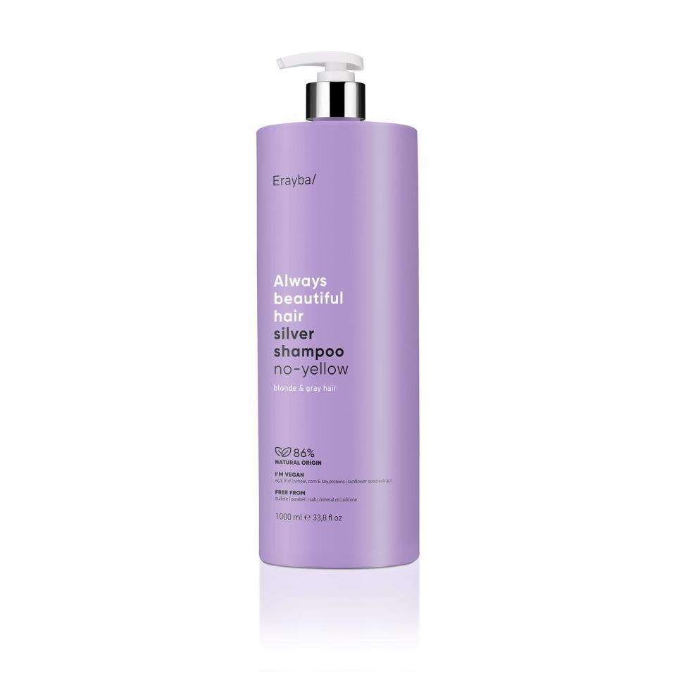 ABH Silver Shampoo No-Yelow 1000 ml  Erayba