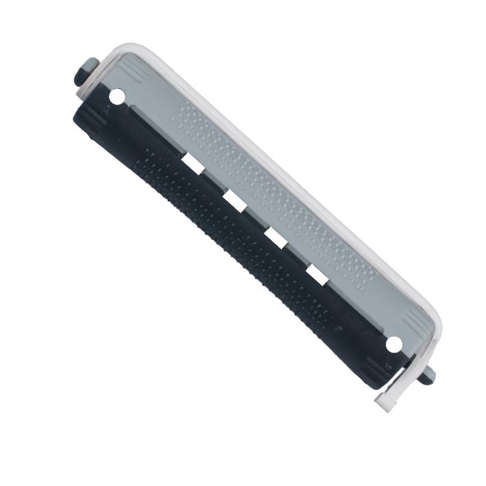 BIGUDIS PLAST BICOLOR LARGO Negro-Gris 12 und