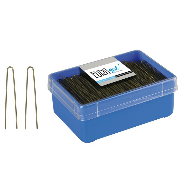 CAJA 400 HORQUILLAS MOÑO BRONCE EUROSTIL 65 mm