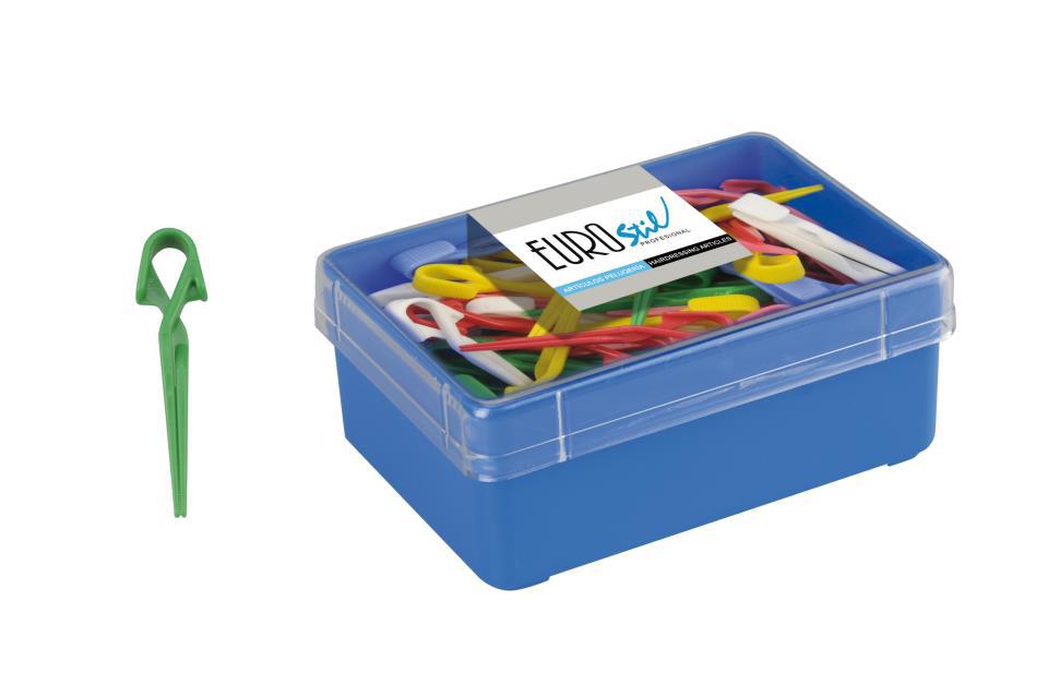CAJA 60 und  PINZA PLASTICO Pequeña