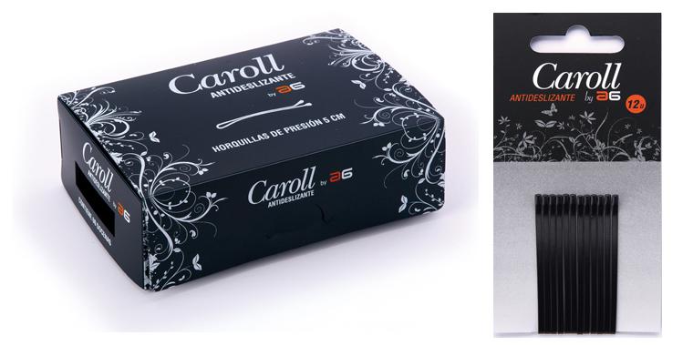 CAROLL ANTIDESLIZANTE NEGRO  12 x 60 CARTONES