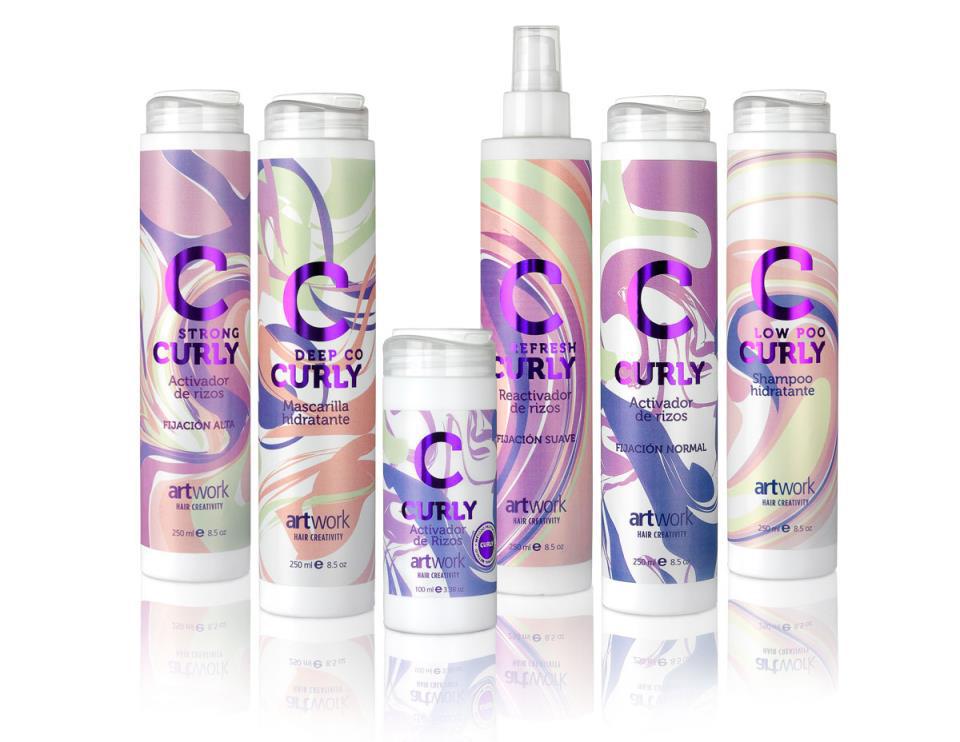 CURLY Spray Refresh 250 ml Artwork