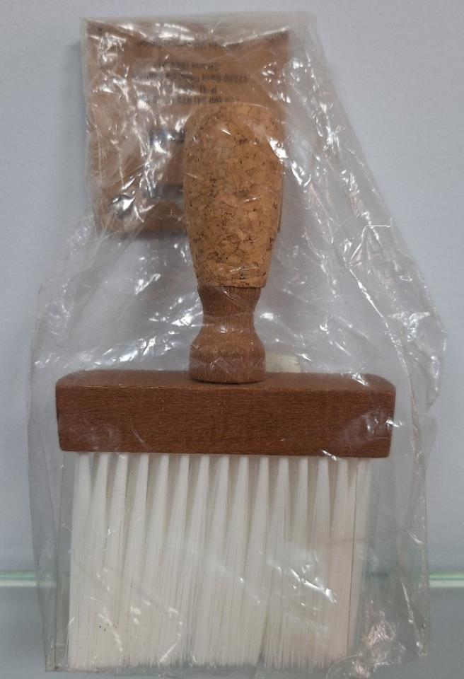 Cepillo Espolsador Barbero Mango corcho