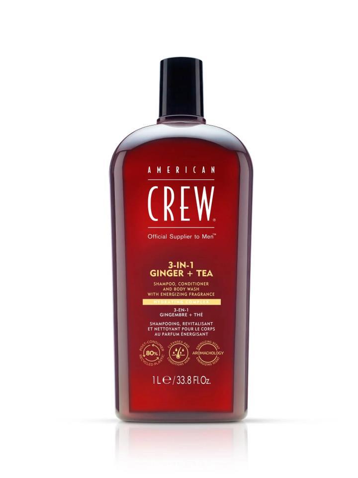 Champú 3 -IN-1 Energiging 1000 ml  American Crew