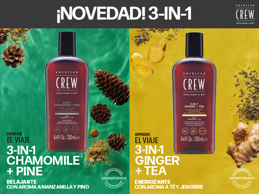 Champú 3-IN-1 RELAXING 450ML American Crew