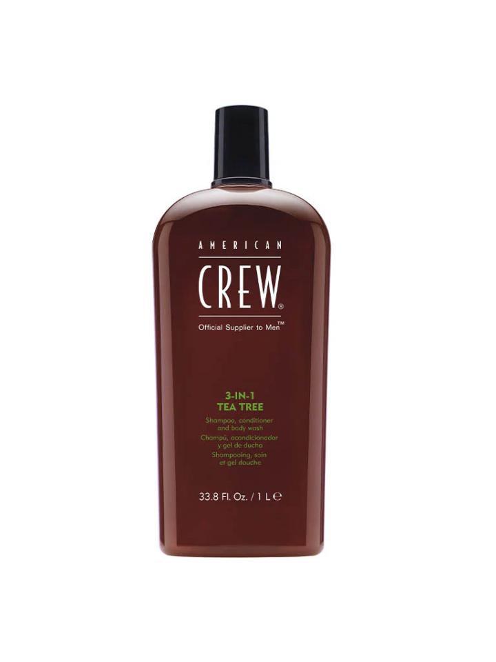 Champú 3-IN-1 Tea Tree 1000 ml  American Crew