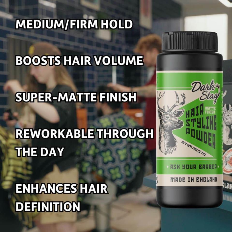 Dark Stag Polvos Volumen Styling Powder 20g