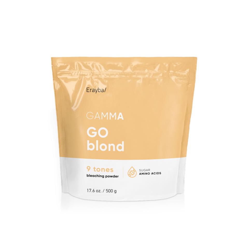 Decoloración Gamma Go Blaond 9 tonos 500 g  Erayba