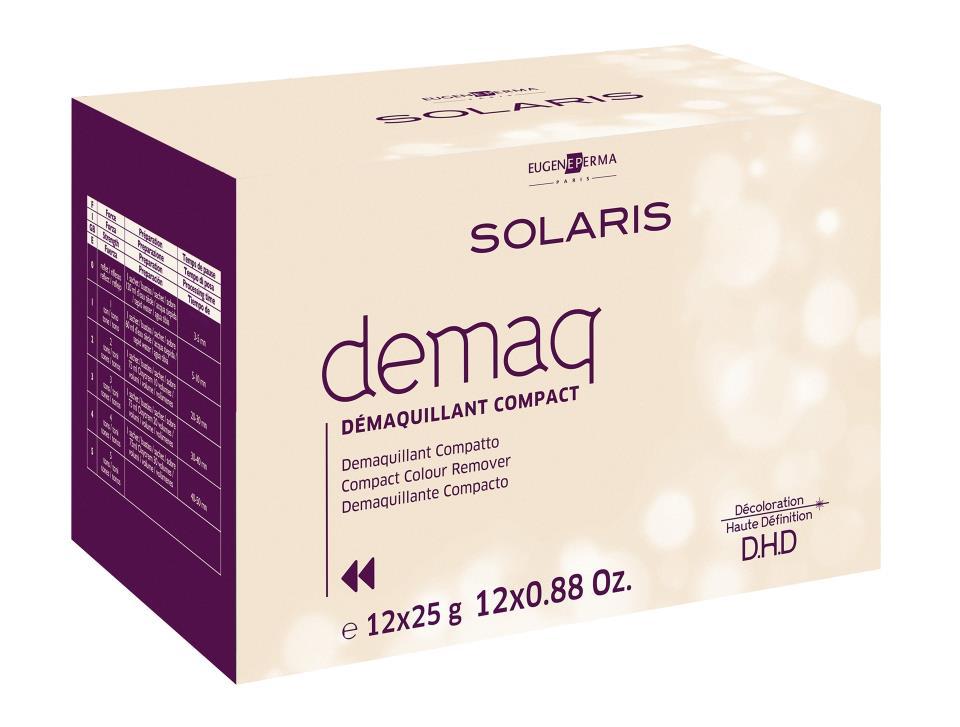 Demaquillante Compacto 25 g x 12 und  Solaris