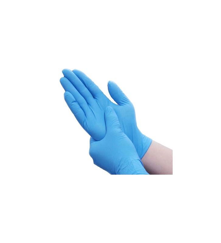 GUANTE NITRILO AZUL TALLA S 100 und