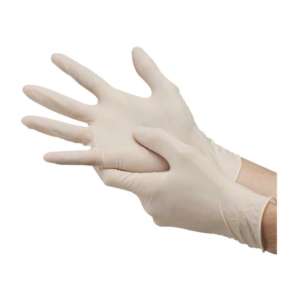 Guante Latex C/polvo Talla M caja 100 und