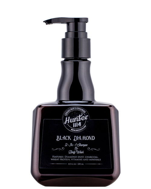 HUNTER  BLACK DIAMOND CHAMPU/GEL 250 ML