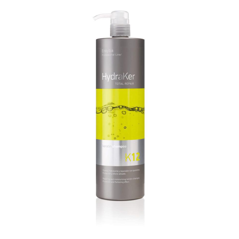 K12 Keratin Shampoo 1000 ml  ERAYBA Hydraker