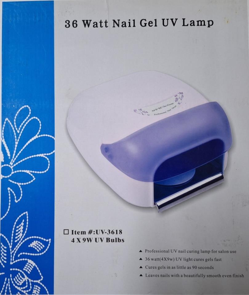 Lámpara 36w con Sensor   temporizador ETECMED