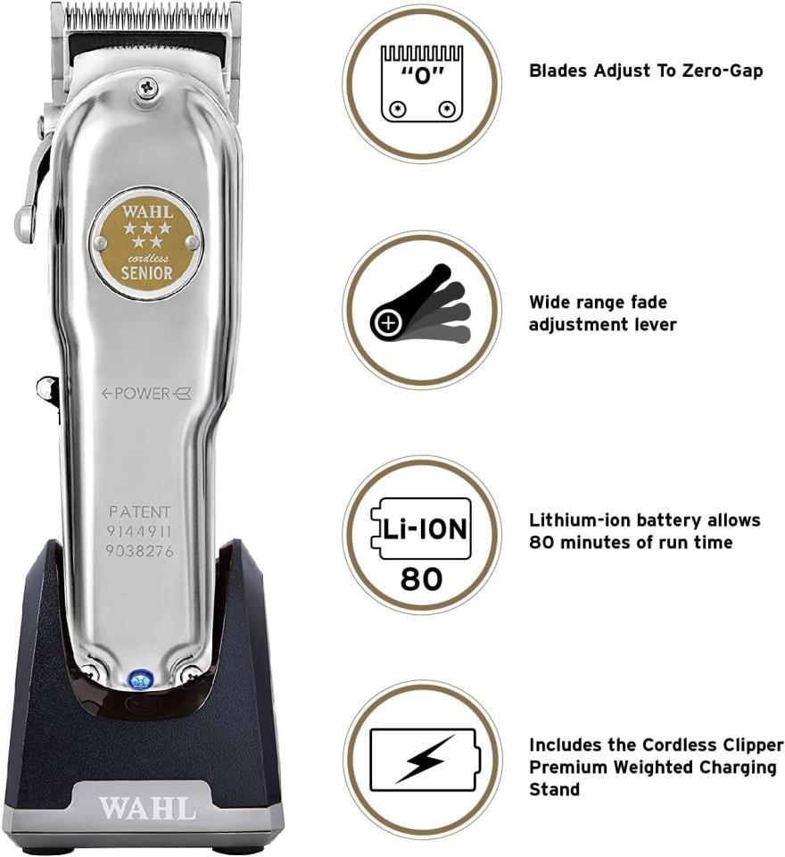 Maquina Wahl Senior C/C 5V all metal