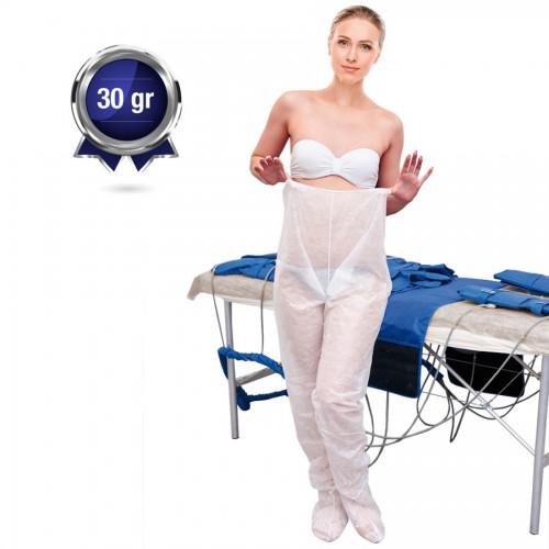 Pantalón Preso  30g  Blanco talla/única XL 100 und