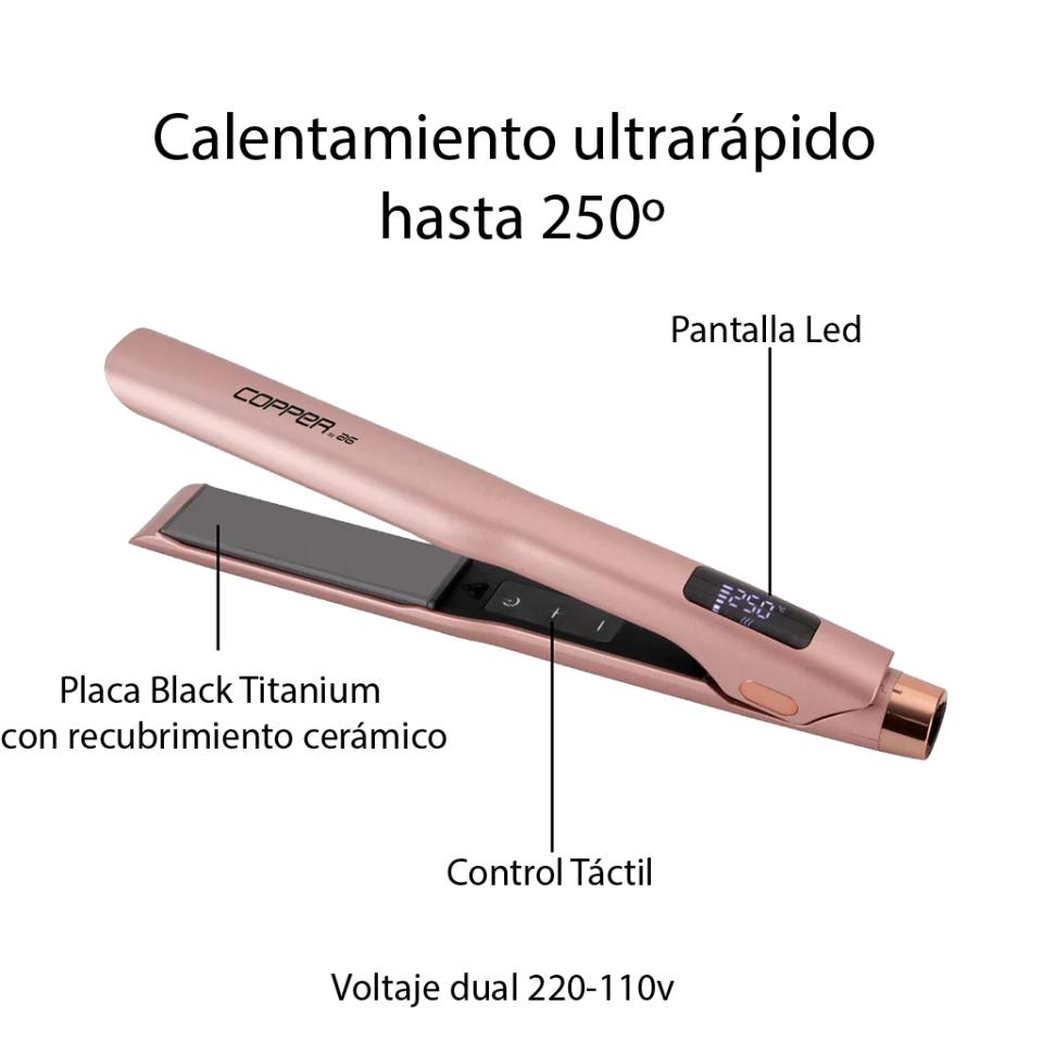 Plancha AG Cooper Black hasta 250º