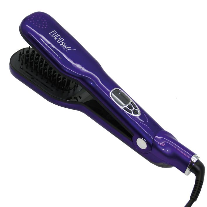 Plancha Cepillo Lila con Vapor VAPLIS