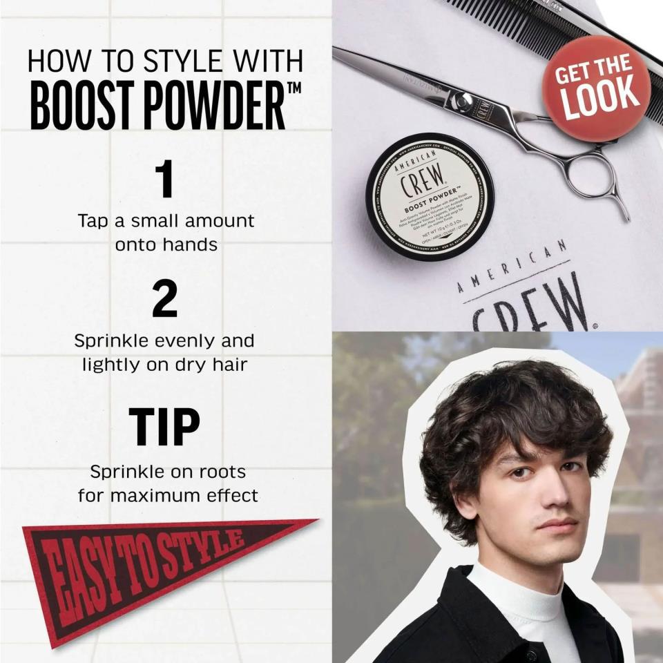 Polvos peinado BOOST POWDER 20G American CREW