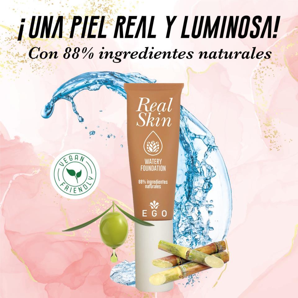 Real Skin Watery Foundatión 30 ml Ego