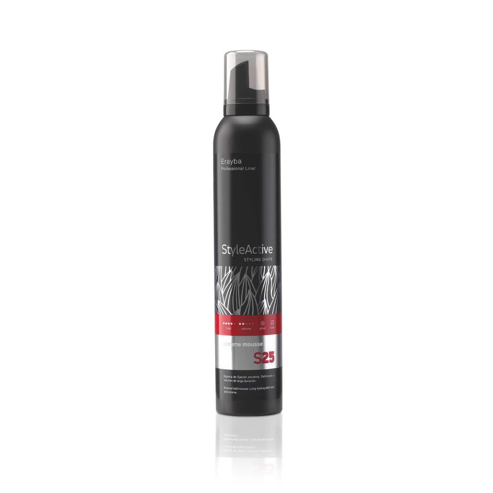 S25 Extreme Mousse Style Active 300 ml  Erayba